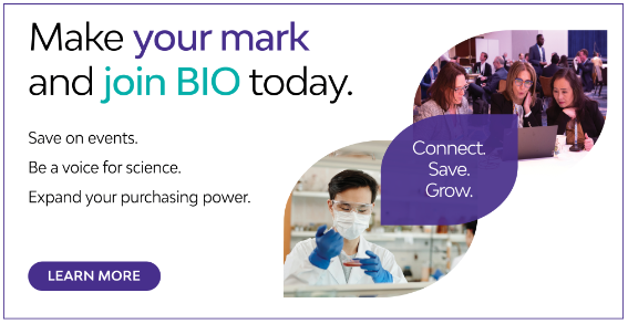 Make your mark and join BIO today – click to learn more.
