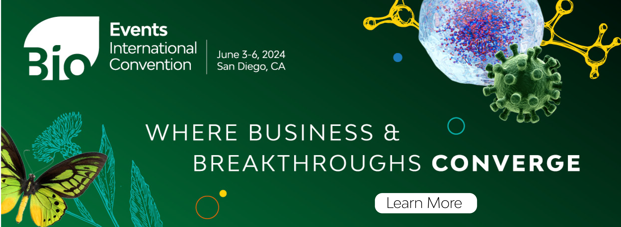 Register now for the BIO International Convention from June 3-6 in San Diego.