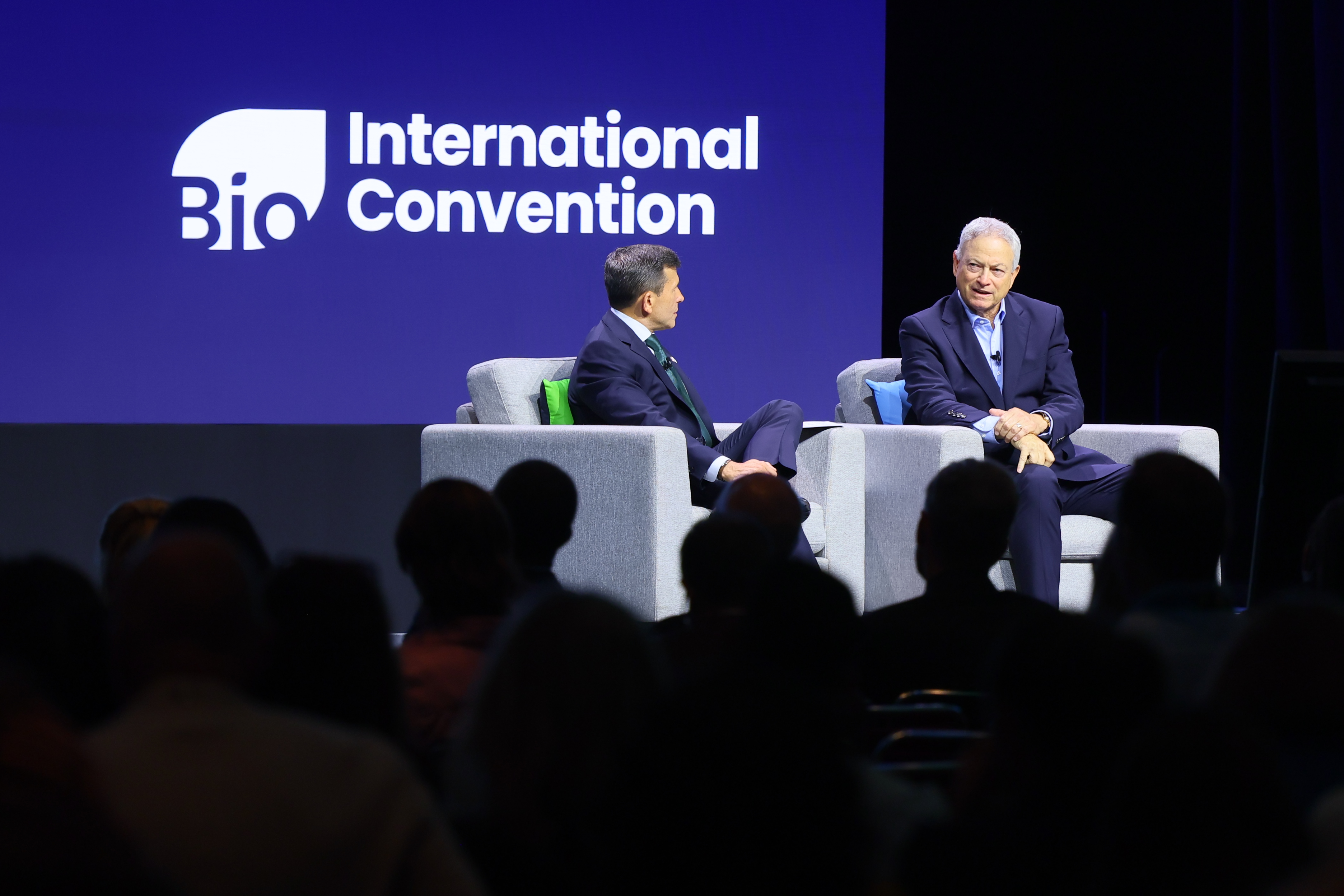 BIO President & CEO John F. Crowley interviews Gary Sinise