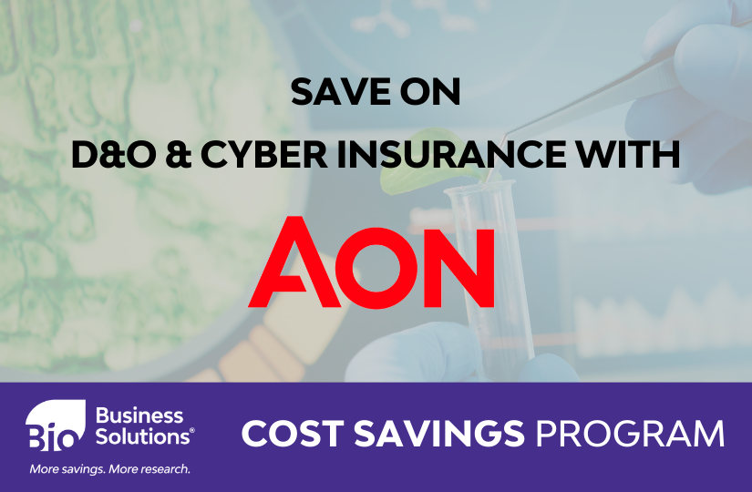 Learn more about BIO member benefits with Aon.