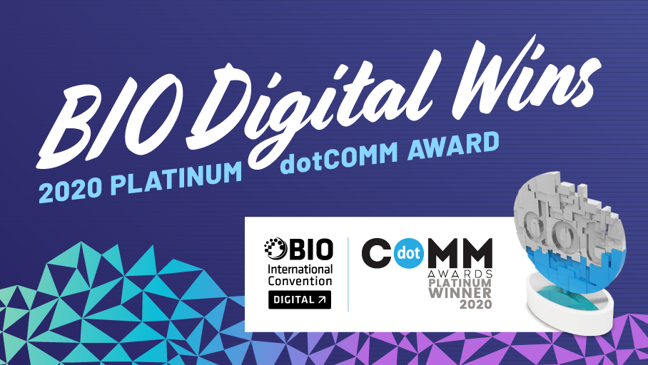 BIO Digital wins 2020 dotCOMM Award