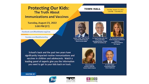 Protecting Our Kids: The Truth About Immunizations and Vaccines - Tuesday, August 23, 2022