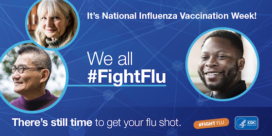 Learn more about National Influenza Vaccination Week.