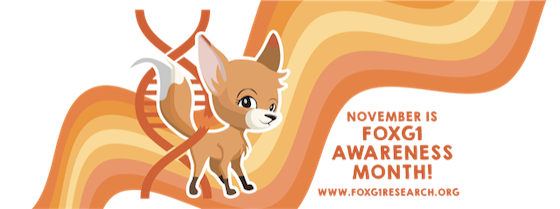 November is FOXG1 Awareness Month
