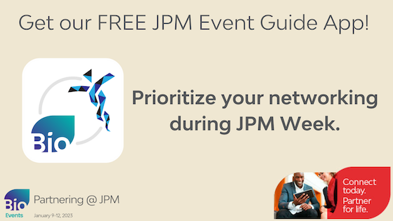 Download BIO's Free JPM Event Guide App!