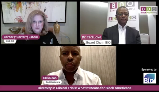 BIO and BlackDoctor.org Facebook Live webinar on clinical trial diversity