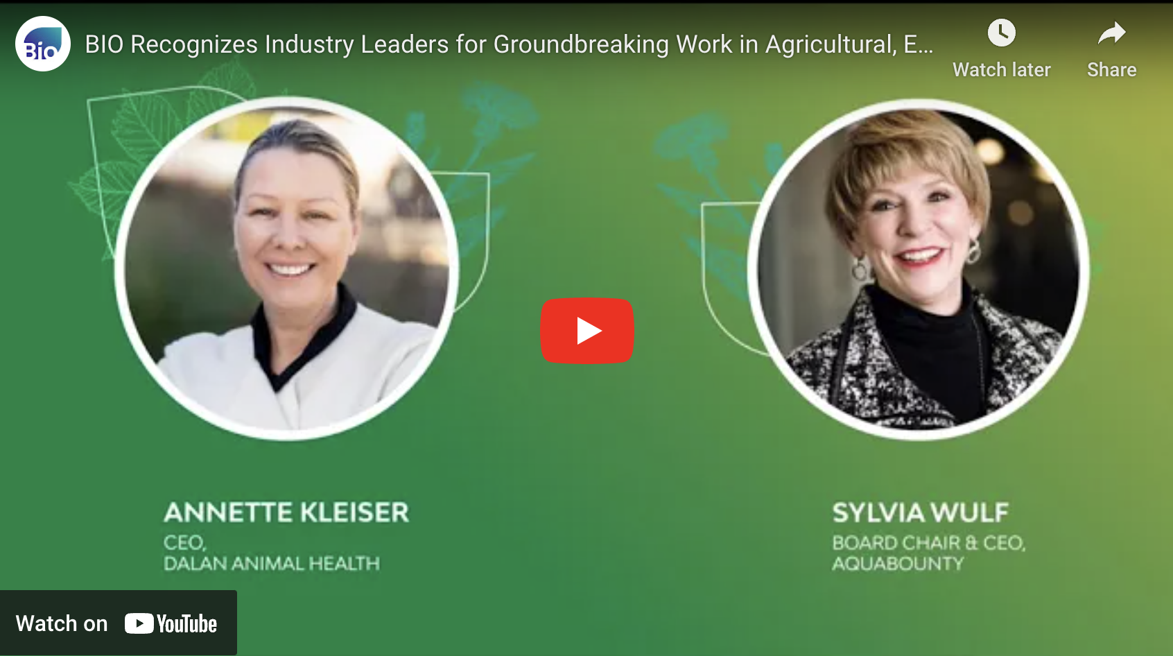 Meet the winners of the 2024 Agri-Biotechnology Awards.