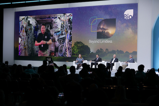 Astronaut at BIO International Convention 2022