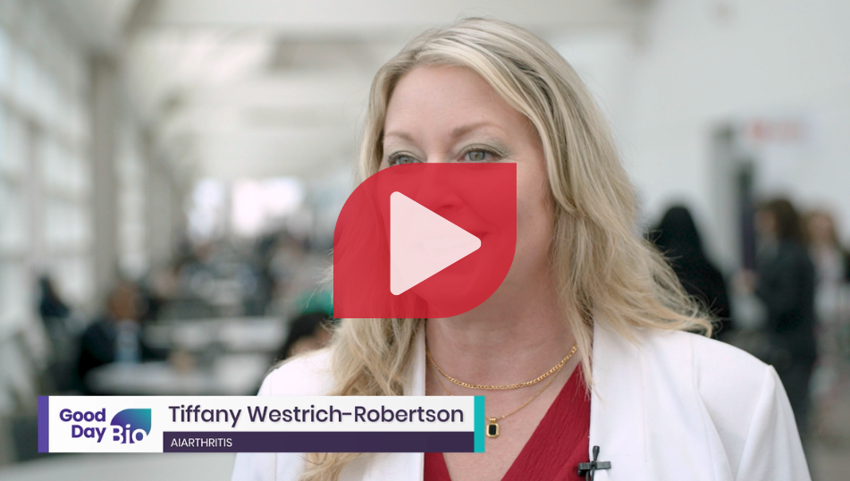 Video: said Tiffany Westrich-Robertson, Chief Executive Officer and Co-Founder of AiArthritis