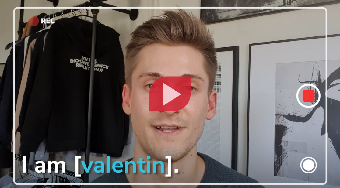 Meet Valentin - I am BIO