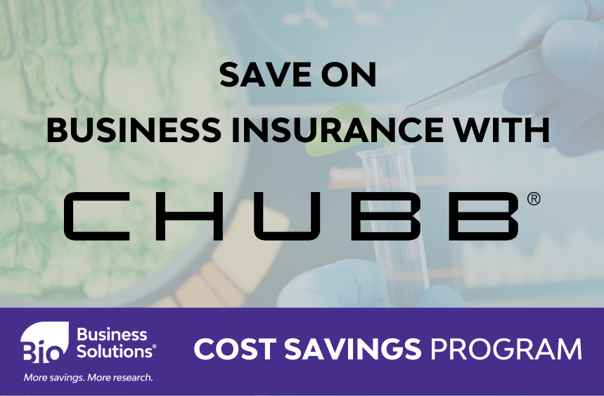Chubb - Save on Business Insurance - BIO Cost Savings Program