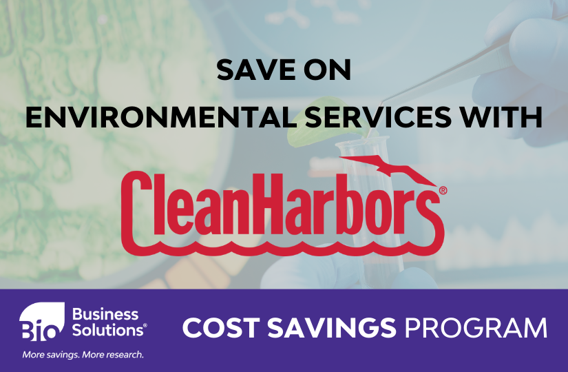 SAVE ON ENVIRONMENTAL SERVICES WITH CLEAN HARBORS